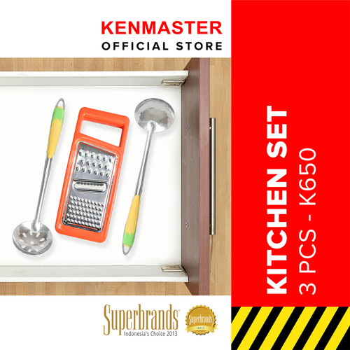 [EZM.2500741] Kitchen Suit Peralatan Dapur Set 3 Pcs / Set K650