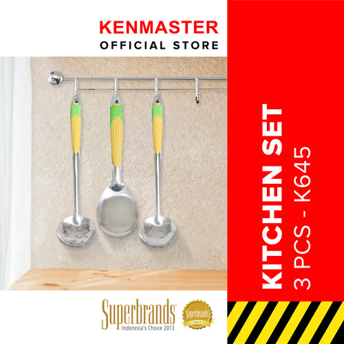 [EZM.2501277] Kitchen Suit Peralatan Dapur Set 3 Pcs / Set K645
