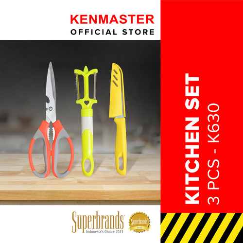 [EZM.2500742] Kitchen Suit Peralatan Dapur Set 3 Pcs/Set K630