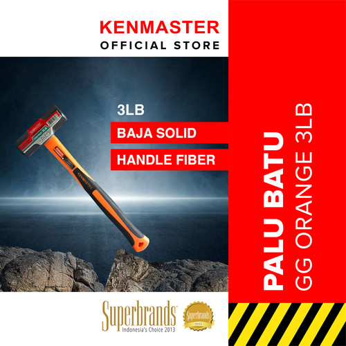 [EZM.2500794] Kenmaster Palu Batu 3 LBS + Gg Orange KM