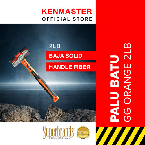 [EZM.2500795] Kenmaster Palu Batu 2 LBS + Gg Orange KM