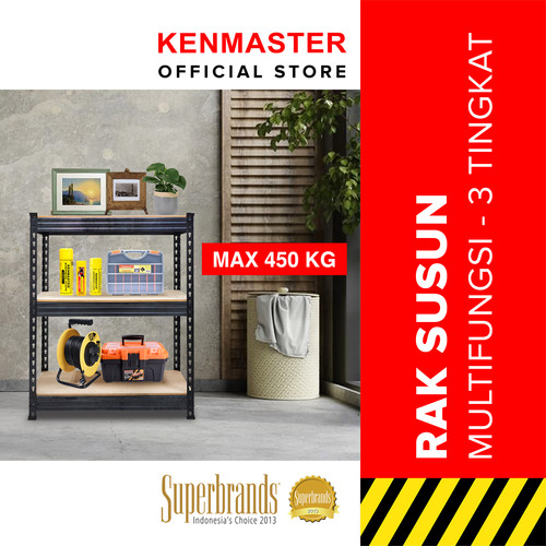 [EZM.2500820] Kenmaster Rak 3 Susun - Multiprps Serbaguna