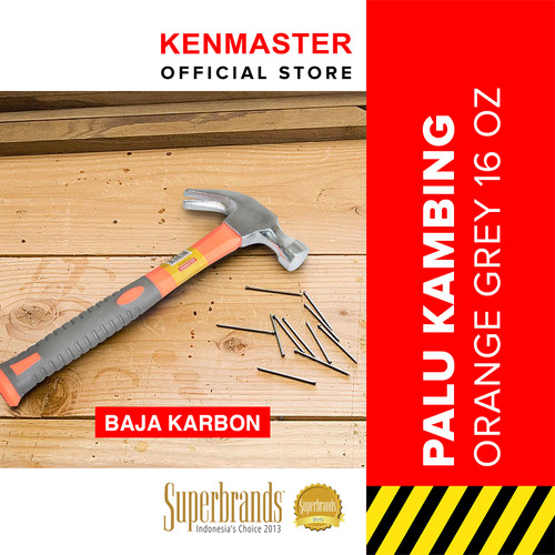 [EZM.2500823] Kenmaster Palu Kambing Gg Fiber Org Grey 16Oz
