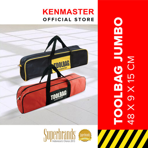 [EZM.2500854] Kenmaster Tool Bag Jumbo - Merah-Hitam