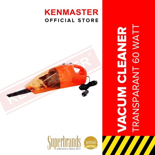 [EZM.2501314] Kenmaster Vacum Cleaner Transparant KM-002 60 W Penghisap Debu