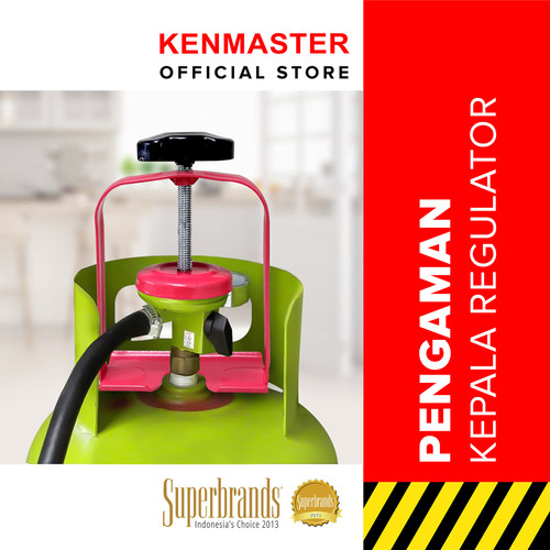 [EZM.2501315] Kenmaster Pengaman Regulator 2 in 1 (12 kg + 3 kg)