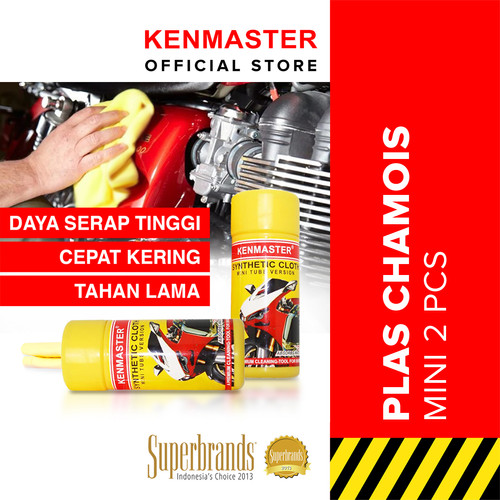 [EZM.2500920] Kenmaster Plas Chamois Motor Mini 2 Pcs