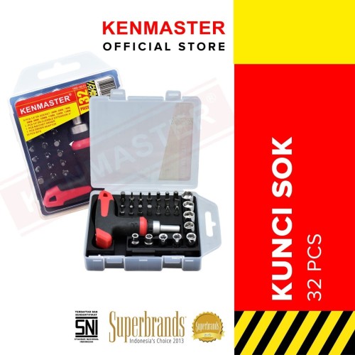 [EZM.2500932] Kenmaster Kunci Sok 32 Pcs