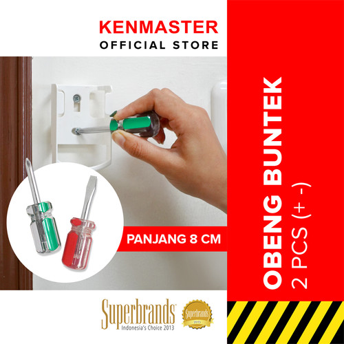 [EZM.2500947] Kenmaster Obeng Buntek 2 Pcs SDY-011