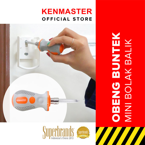[EZM.2500950] Kenmaster Obeng Buntek BB Mini GG Karet CRV