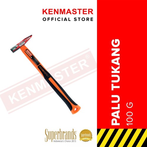 [EZM.2500961] KENMASTER PALU TUKANG 100 GR ORANGE HANDLE