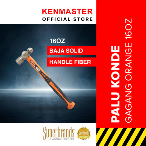 [EZM.2500963] Kenmaster PALU KONDE 16OZ ORANGE HANDLE