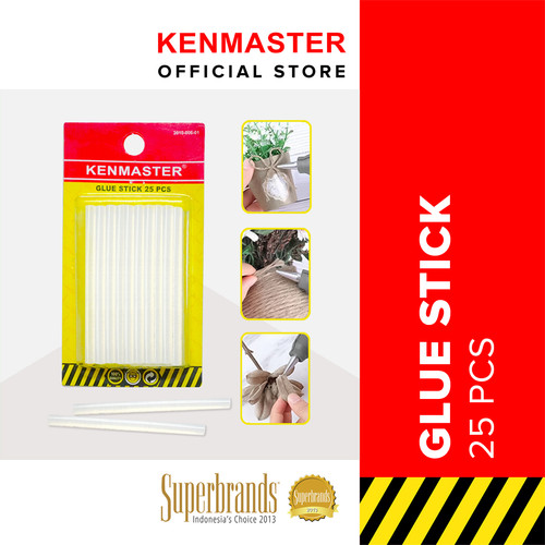 [EZM.2500977] Kenmaster Lem Stik Kecil ( isi 25 Pcs)