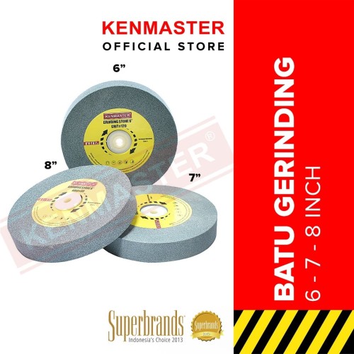 [EZM.2500985] Kenmaster Batu Grinding 6" x 1" x 1 1/4" Grit 80