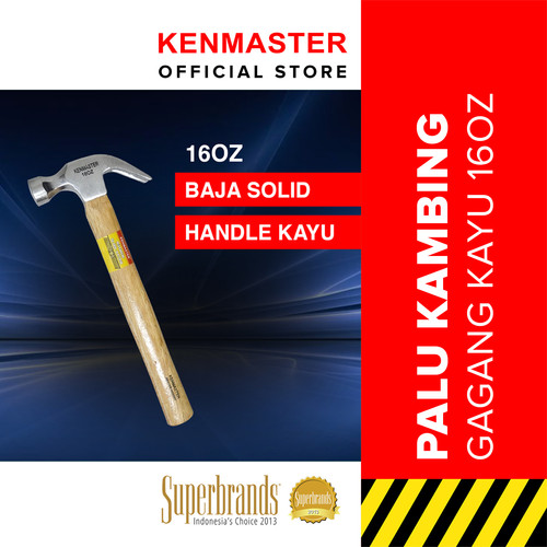 [EZM.2500992] Kenmaster Palu Kambing Kayu Crum 16Oz