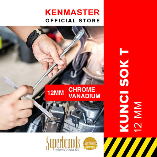 [EZM.2500994] Kenmaster Kunci Sok T 12MM CRV