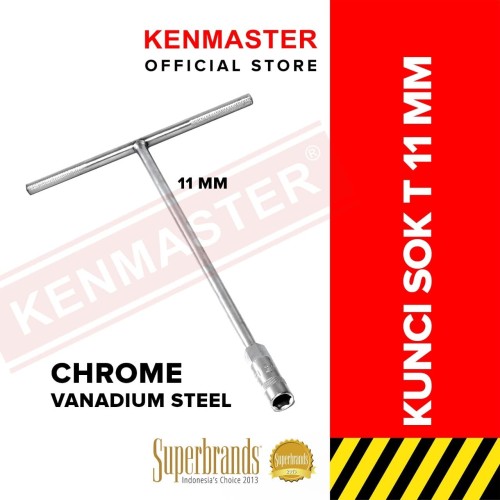 [EZM.2500995] Kenmaster Kunci Sok T 11MM CRV