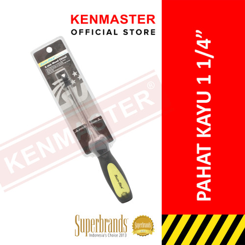 [EZM.2501012] Sunflex Pahat Kayu 1 1/4" Gagang Transparan