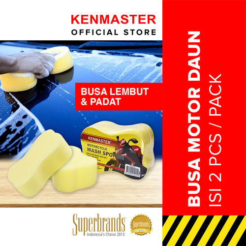 [EZM.2501030] Kenmaster Busa Pencuci Motor Daun - 2 Pcs