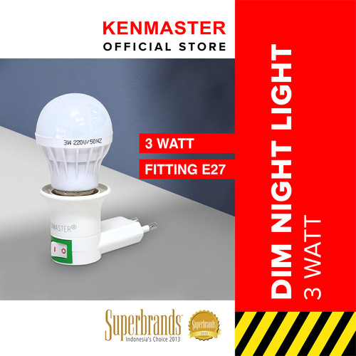 [EZM.2501031] Kenmaster Lampu Dim Night Light