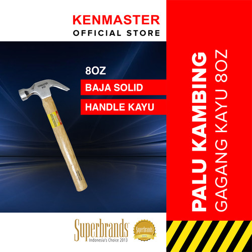 [EZM.2501039] Kenmaster Palu Kambing Kayu Crum 8Oz