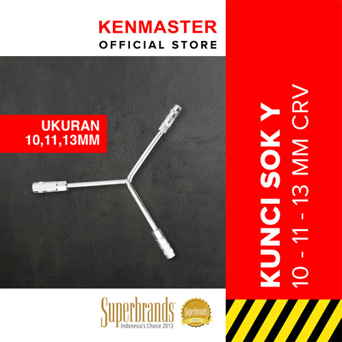 [EZM.2501042] Kenmaster Kunci Sok Y 10-11-13 CRV