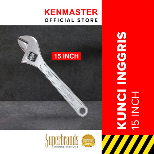 [EZM.2501073] Kenmaster Kunci Inggris 15"