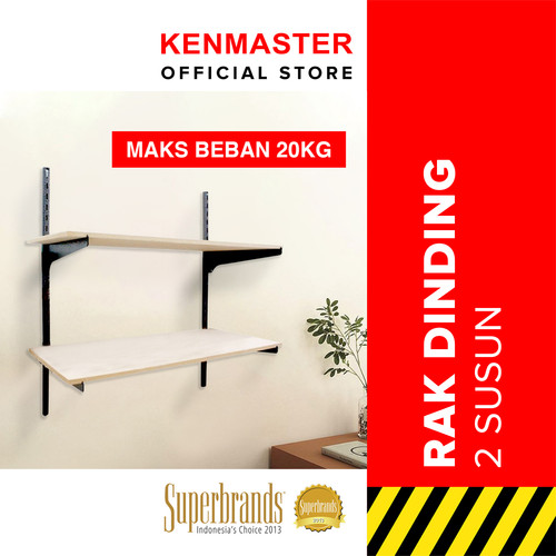 [EZM.2501084] Kenmaster Rak Dinding 2 Susun