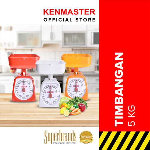 [EZM.2501091] Kenmaster Timbangan Kue - 5 Kg Red
