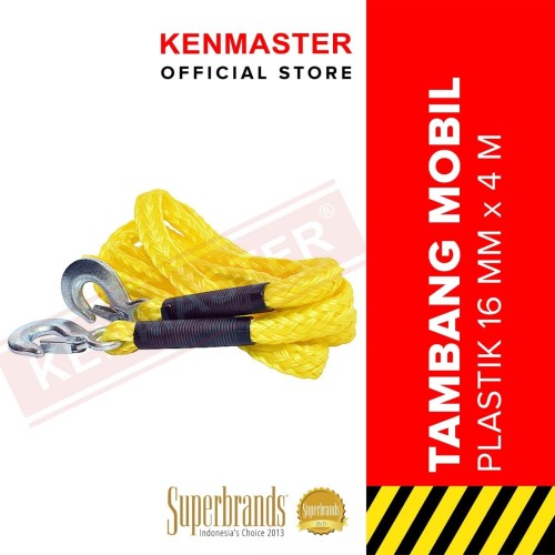 [EZM.2501094] Kenmaster Tambang Mobil Plastik 16MM x 4M