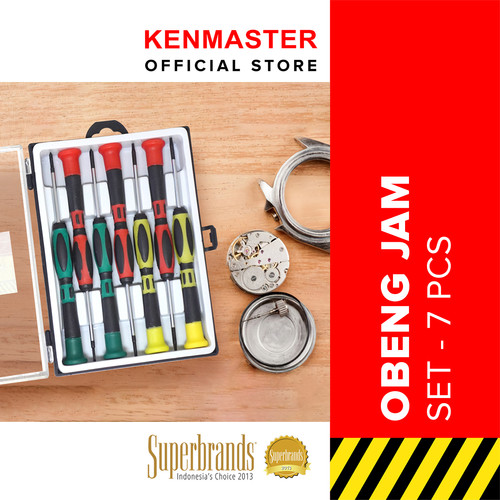 [EZM.2501109] Kenmaster Obeng Jam 7 pcs