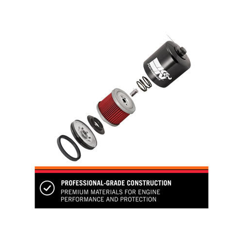 K&N OIL FILTER KN-204-1(CB 500F,CBR 600RR,CBR 1000RR,CRF1000L AFRICA T