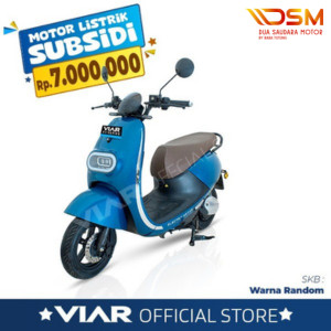 [EZM.1150092] HARGA SUBSIDI PEMERINTAH 7 JUTA Sepeda Motor Listrik Viar New Q1 L