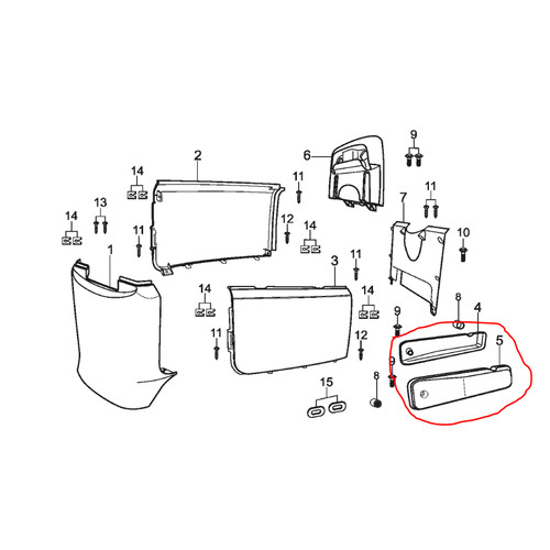 [EZM.1150152] Swing Arm R & L Kanan Kiri Set Sepeda Listrik Viar E-Bike C2