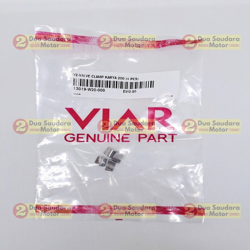 [EZM.1150178] Kuku Klep Motor Roda 3 Viar karya 200 cc / Valve Clamp (4 pcs)