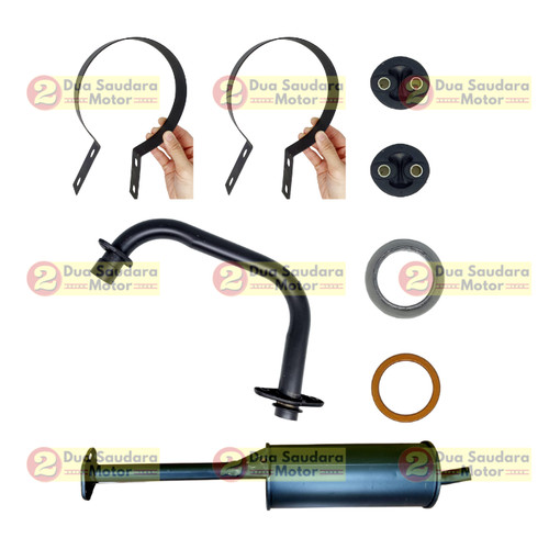 [EZM.1150267] Knalpot Set Pendek Viar Karya 150 200 300 cc Tahun 2015 ke Atas