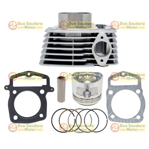 [EZM.1150277] Boring Set Silinder Blok Cylinder Block Set Viar Karya 150 cc Oil Cool