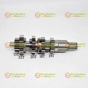 [EZM.1150390] Gigi Transmisi Main Shaft Gear Assy Viar Karya 150 200 cc Radiator