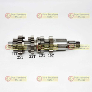 [EZM.1150391] Gigi Transmisi Main Shaft Gear Assy Viar Karya 150 cc Oil Cooler