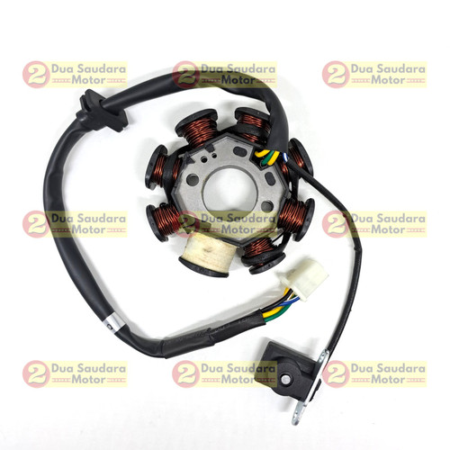[EZM.1150490] Spul Viar Roda Tiga Karya Bit 100 cc Tahun 2015 ke Atas / Stator Comp
