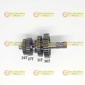 [EZM.1150762] Gigi Transmisi Counter Shaft Set Viar Karya Bit 100 cc