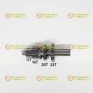 [EZM.1150763] Gigi Transmisi Main Shaft Transmission Set Viar Karya Bit 100 cc